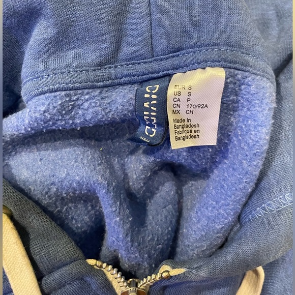 H&M Men’s zip up hoodie - Picture 2 of 2